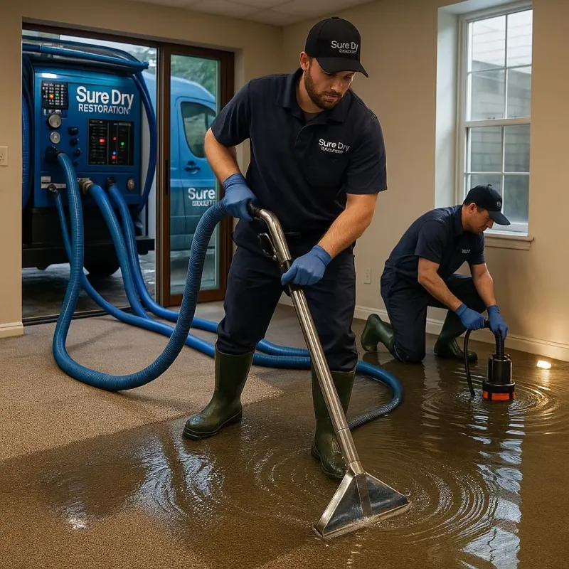 Water Extraction and Removal process in Fulton, MD